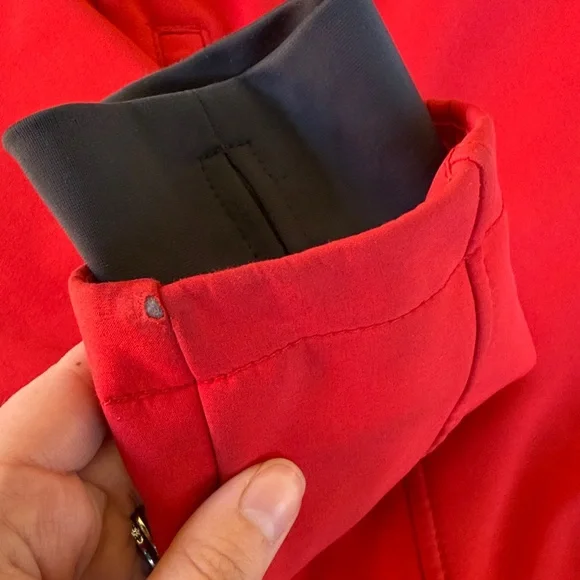Bench  Red Jacket with Zip Closure - Picture 3 of 6
